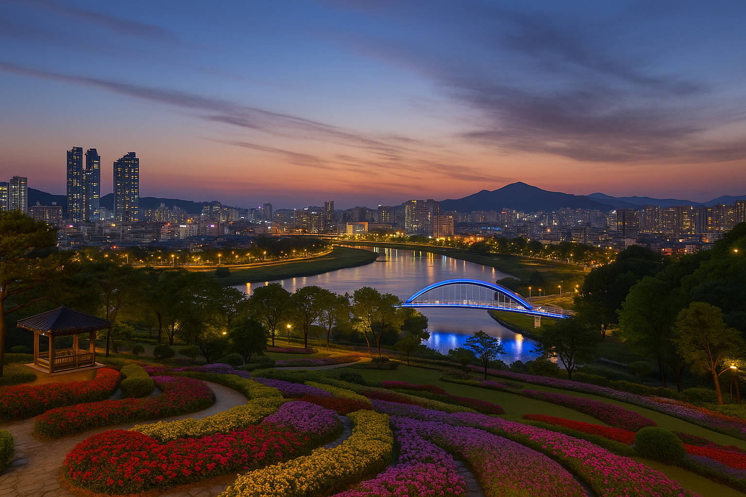 태화강 국가정원 이미지